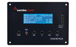 EVO RC PLUS Remote Control for EVO Inverters Chargers Samlex