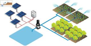 Sistemas de agua de riego agricola